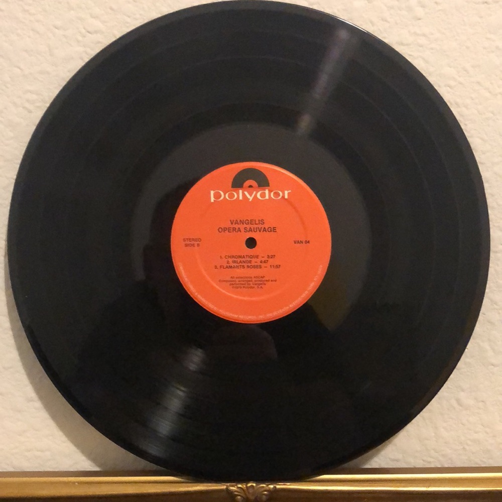 Vangelis Opera Sauvage Vinyl Lp